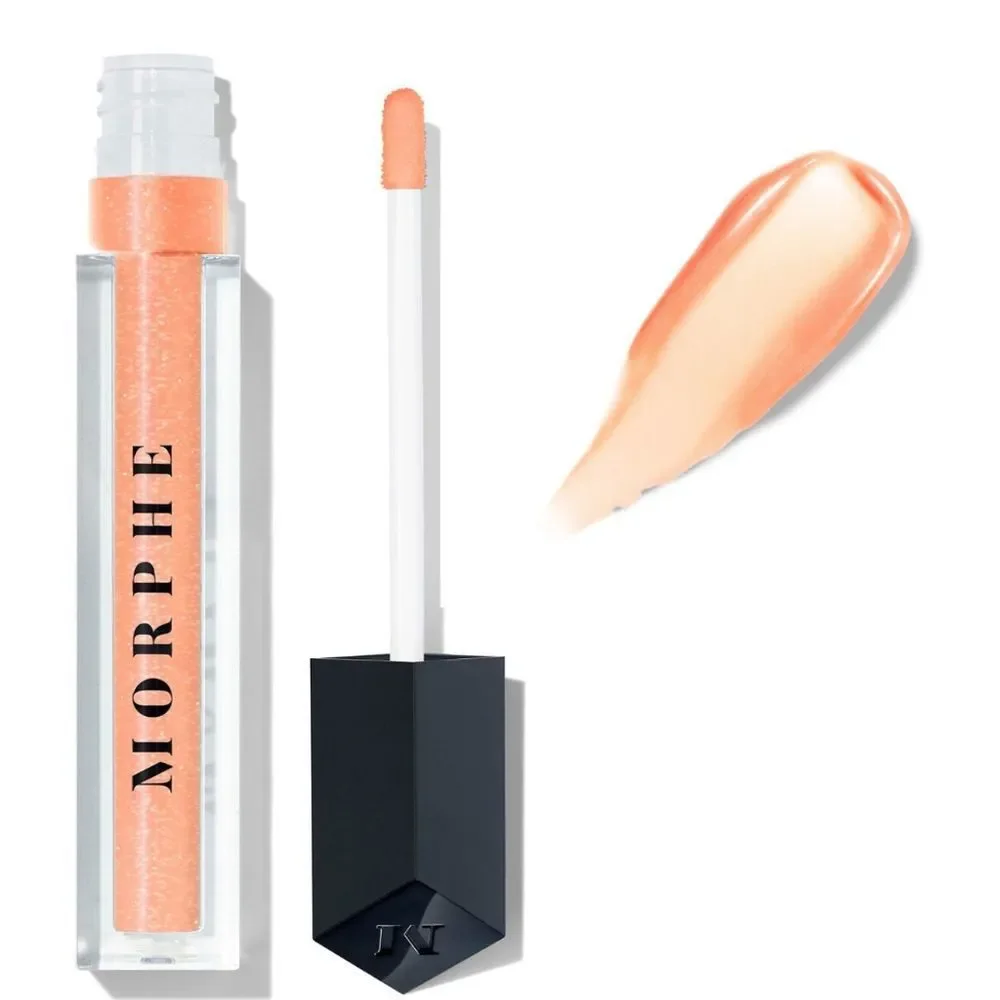 Morphe Shimmy Lipgloss - SHIMMERING SPARKLY APRICOT